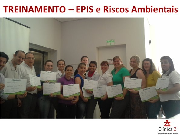 Treinamento sobre EPIs e Riscos Ambientais